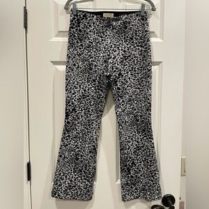 The Margot Kick-Flare Cropped Pants by Maeve